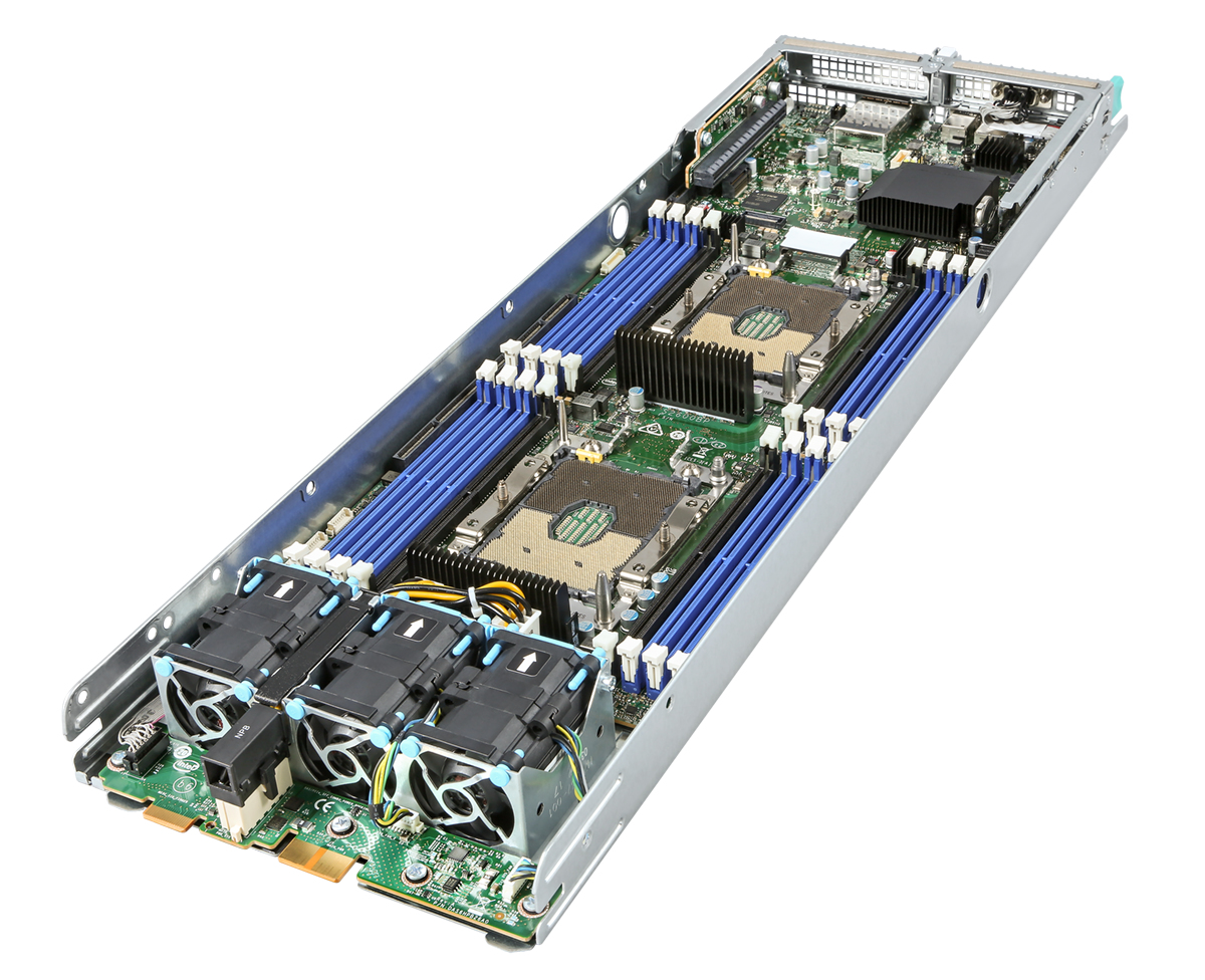 Intel HNS2600BPB24R Intel Compute Module C621 LGA 3647 (Socket P) Rack (2U) Grey